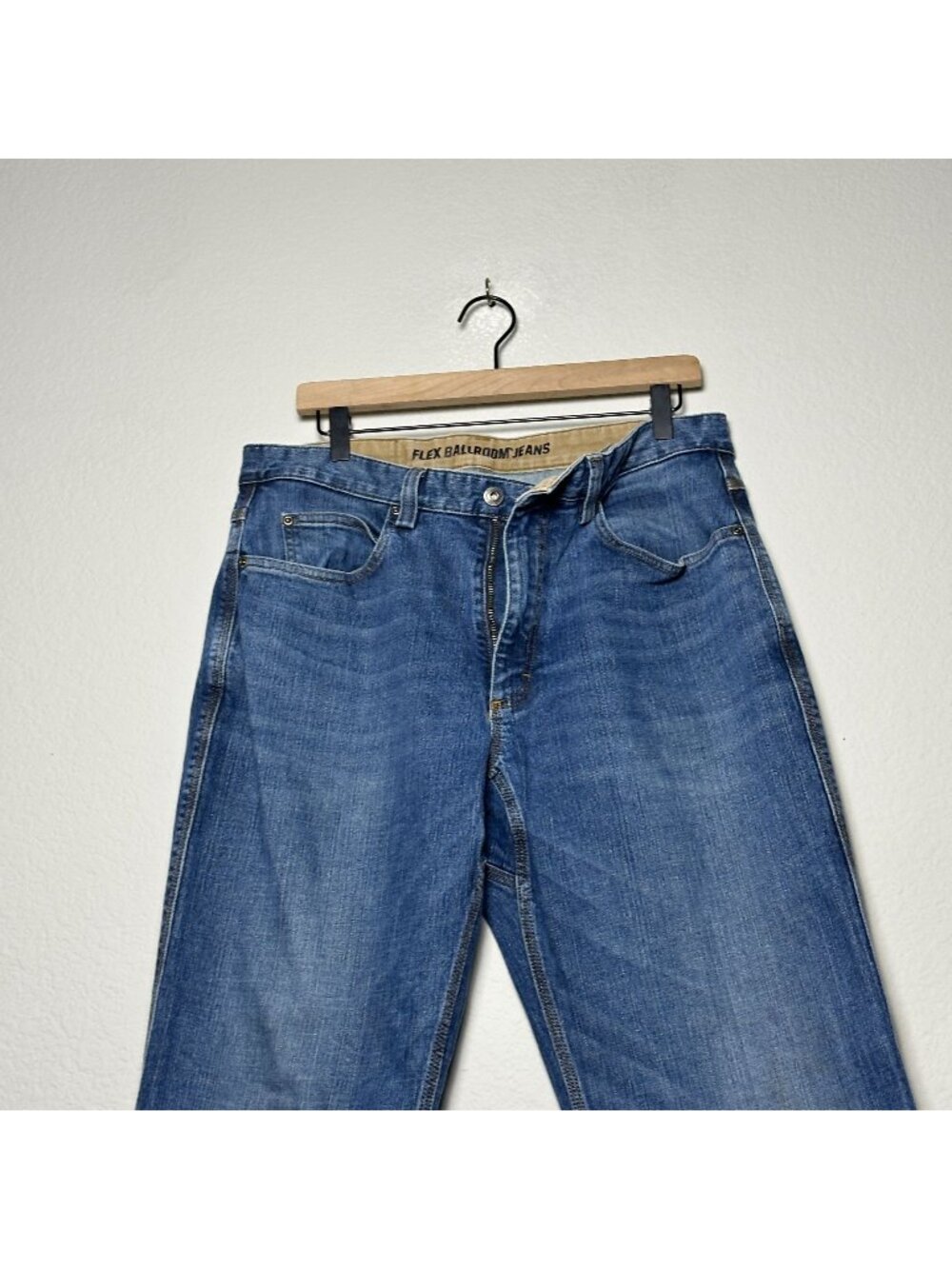 Duluth Trading Jeans Western Denim Pant Straight Fit Men 35x36 Cowboy Relaxed